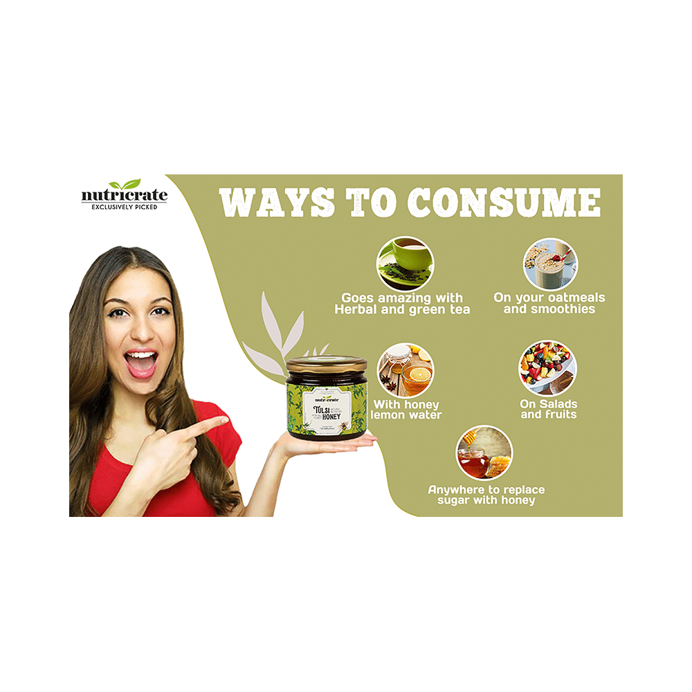 Nutricrate Tulsi Honey - Image 3