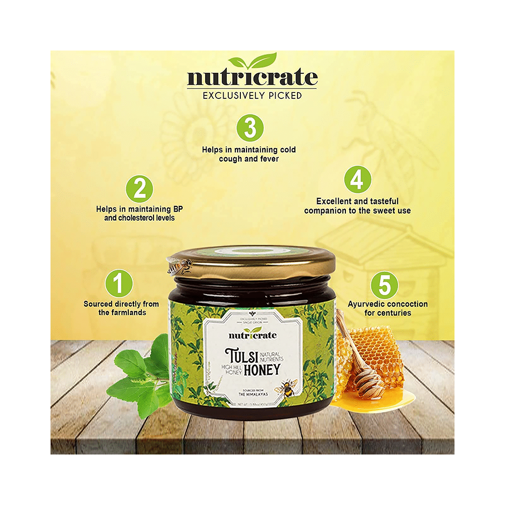 Nutricrate Tulsi Honey - Image 2