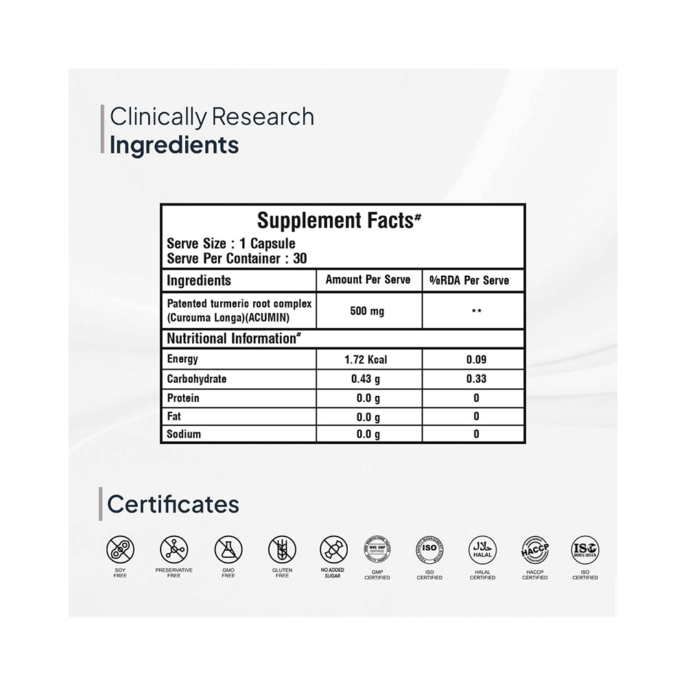 Miduty Complete Turmeric Matrix Capsule - Image 8