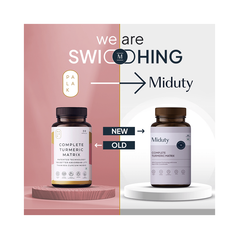 Miduty Complete Turmeric Matrix Capsule - Image 6