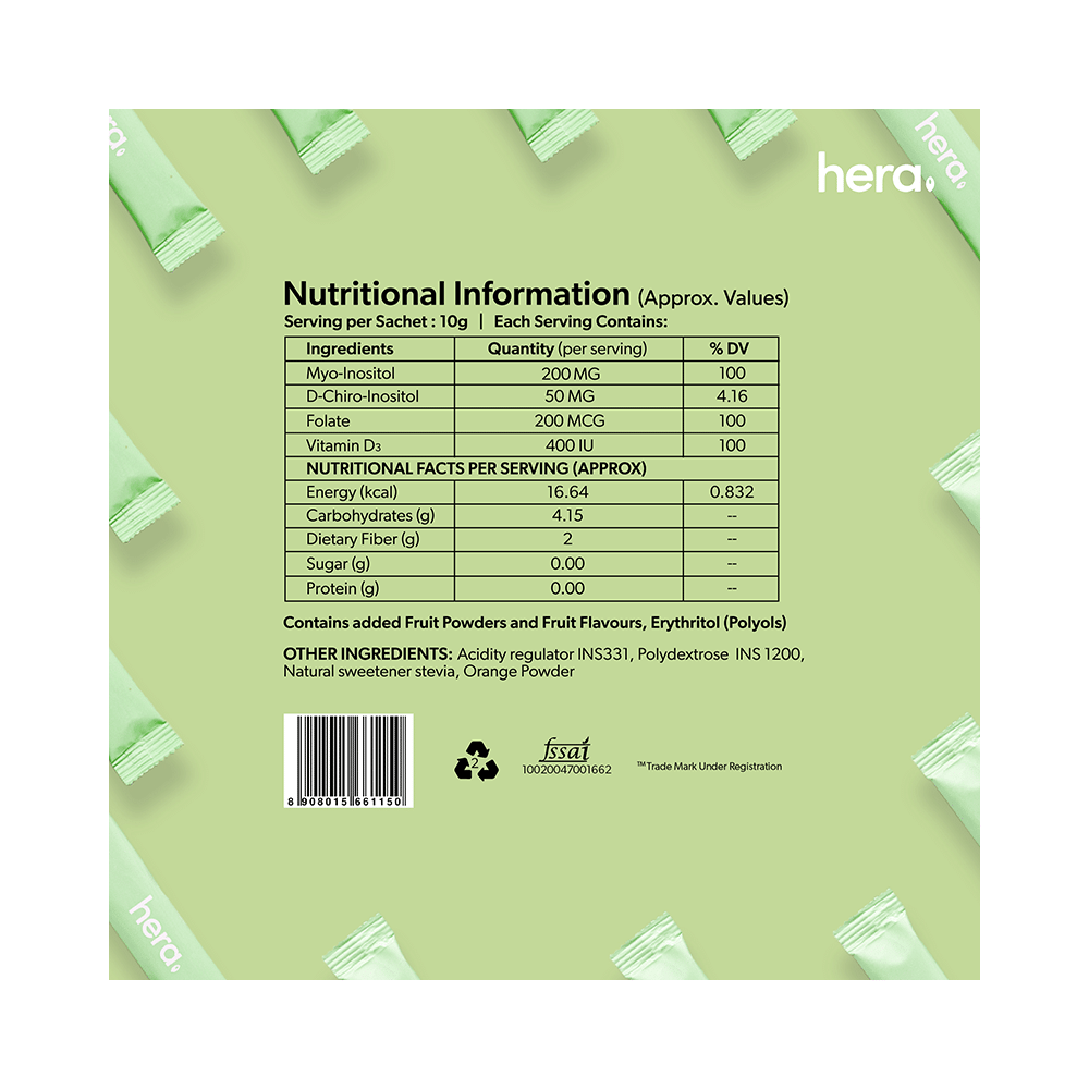 Hera Fertilife 3 in 1 Sachet (10gm Each) Orange - Image 7
