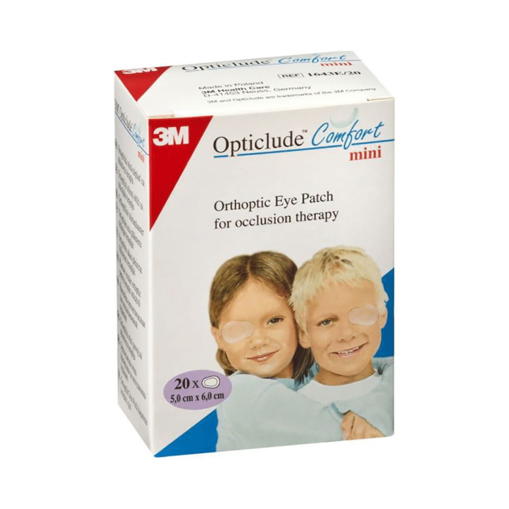 3M Opticlude Comfort Mini Orthoptic Eye Patch - Image 1