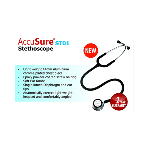 AccuSure Mercury Sphygmomanometer with Free Professional Stethoscope - Image 5