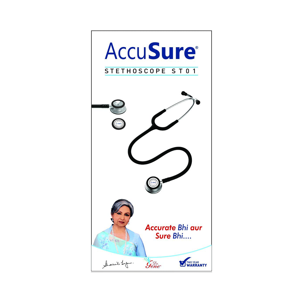 AccuSure Mercury Sphygmomanometer with Free Professional Stethoscope - Image 7