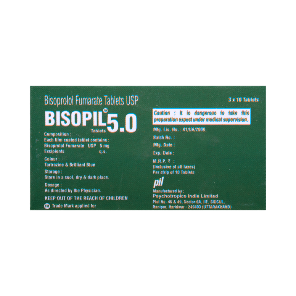 Bisopil 5.0 Tablet - Image 3