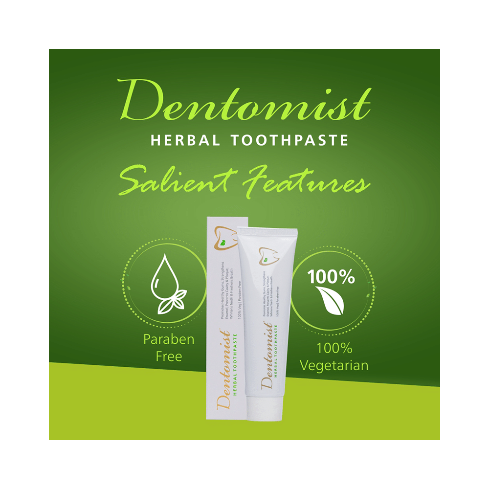 Dentomist Herbal Toothpaste (50gm Each) - Image 8