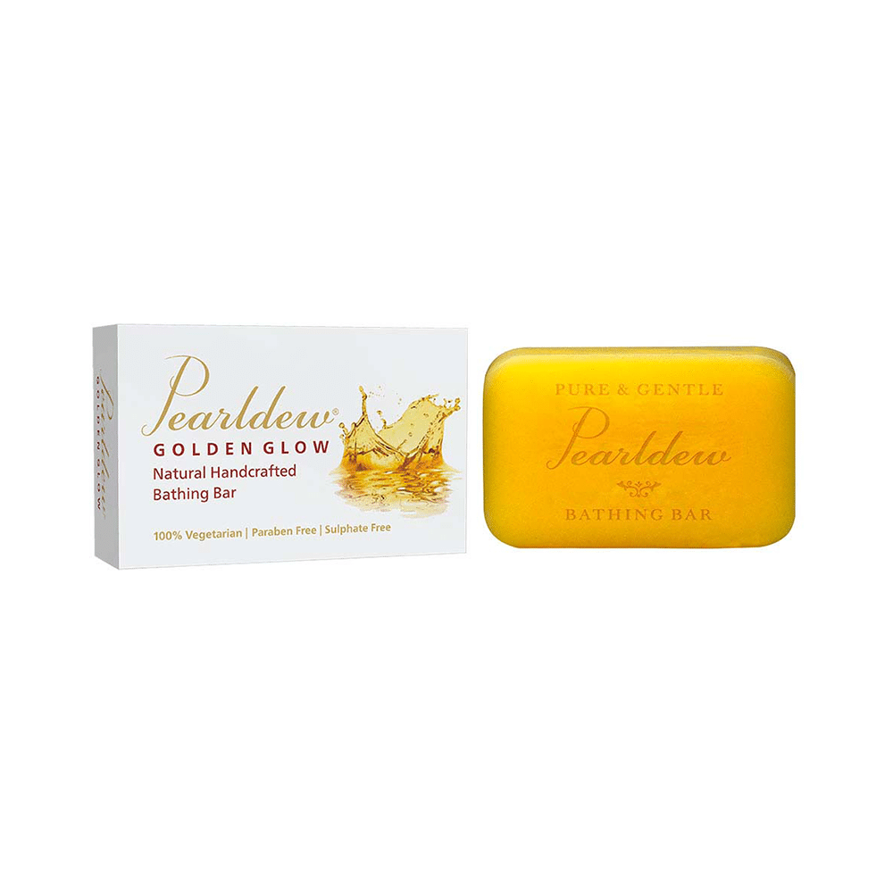 Pearldew Golden Glow Natural Handcrafted Bathing Bar - Image 2
