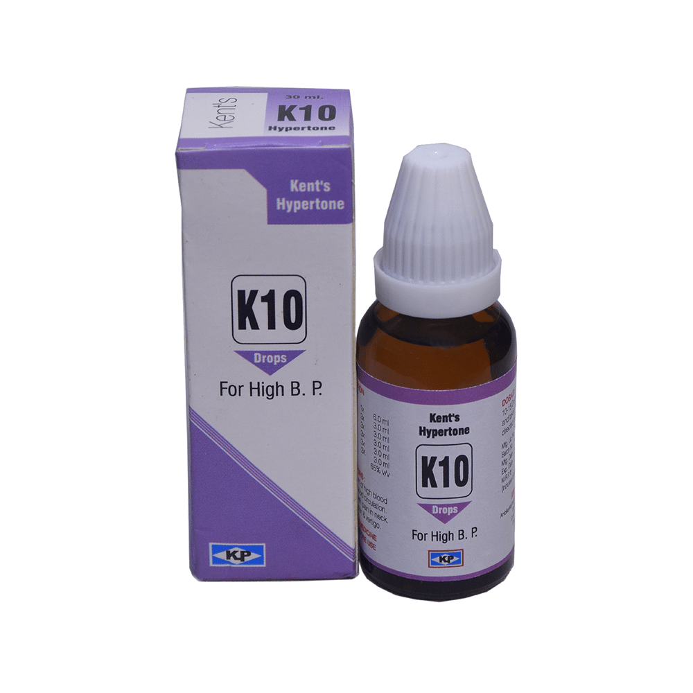 Kent's K10 High B.P. Oral Drops