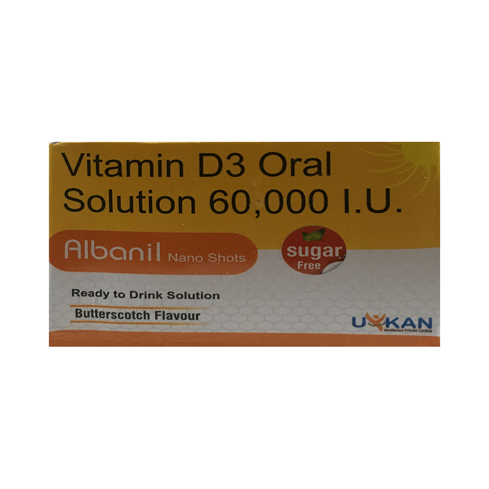Albanil Nano Shot Butterscotch Sugar Free