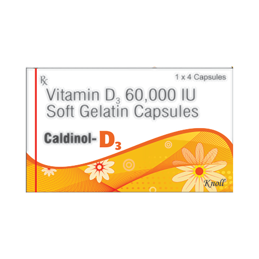 Caldinol-D3 Soft Gelatin Capsule - Image 1