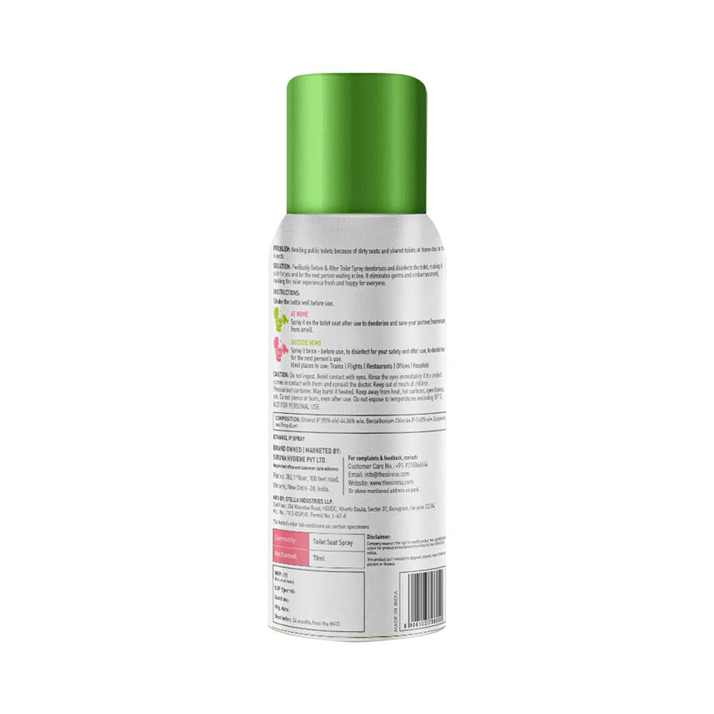 PeeBuddy Before & After Toilet Spray Citrus - Image 2