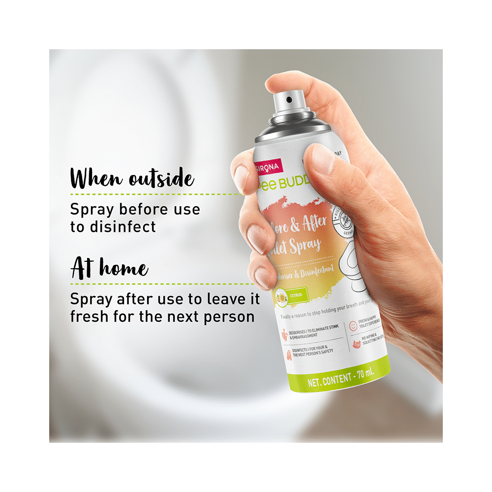 PeeBuddy Before & After Toilet Spray Citrus - Image 4