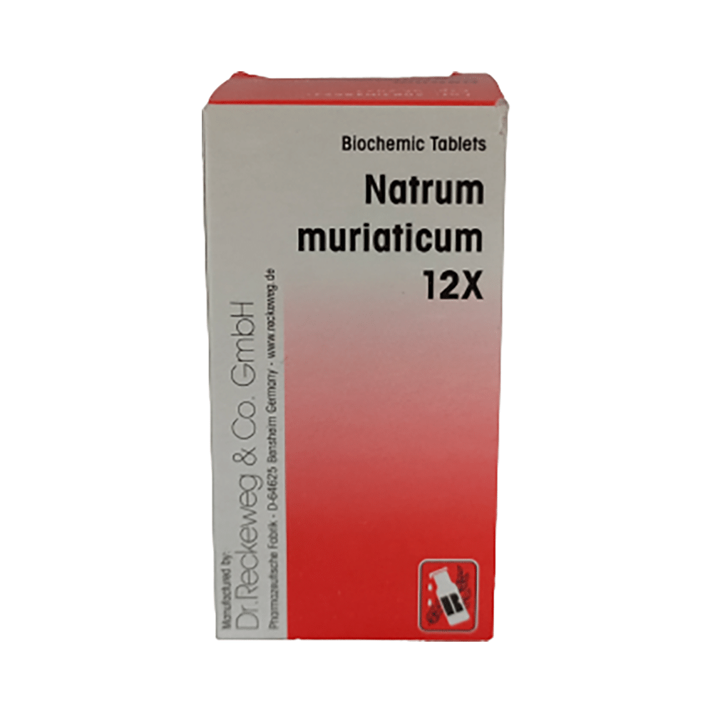 Dr Reckeweg &Co.gmbH Natrum Muriaticum Biochemic Tablet 12X - Image 1