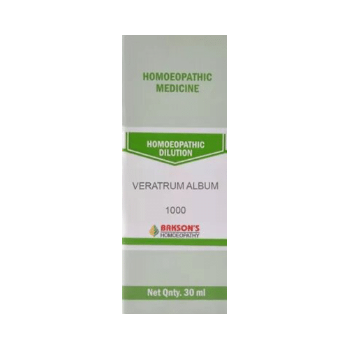 Bakson's Homeopathy Veratrum Album Dilution 1000 CH