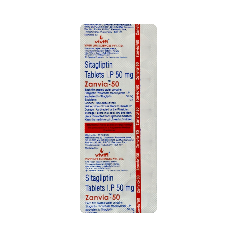 Zanvia 50 Tablet - Image 3