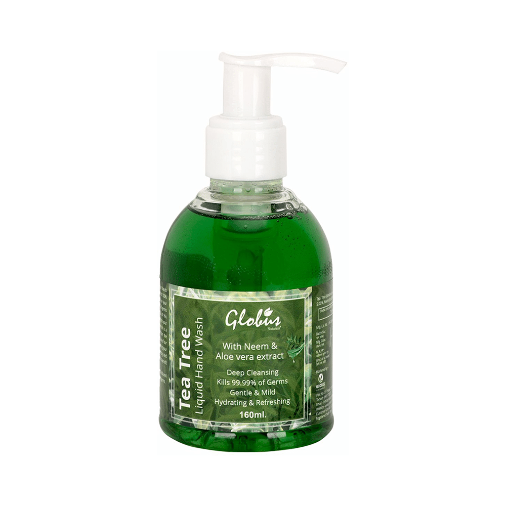 Globus Naturals Tea Tree Liquid Hand Wash