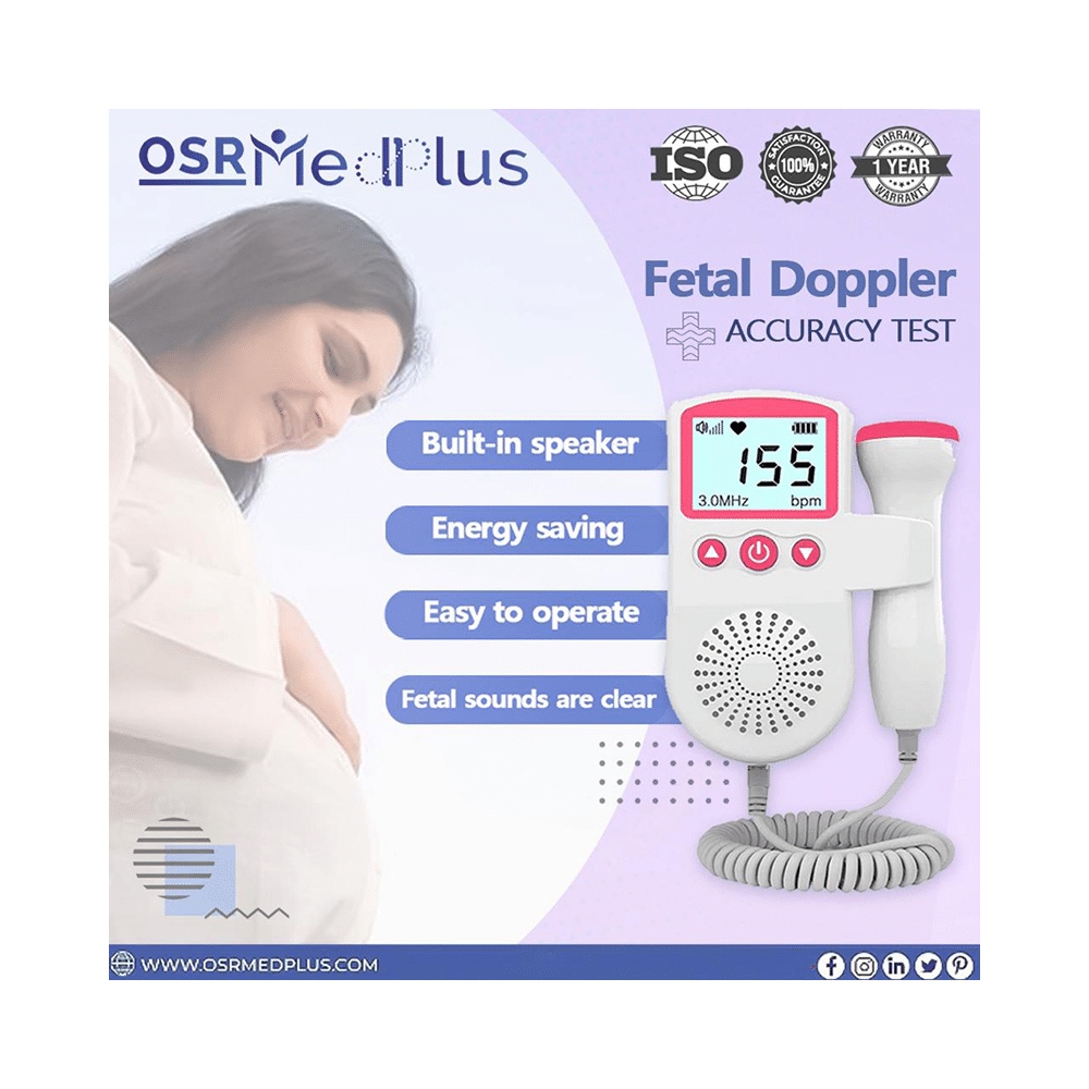 Osr Medplus JSL-T501 Fetal Doppler White - Image 6