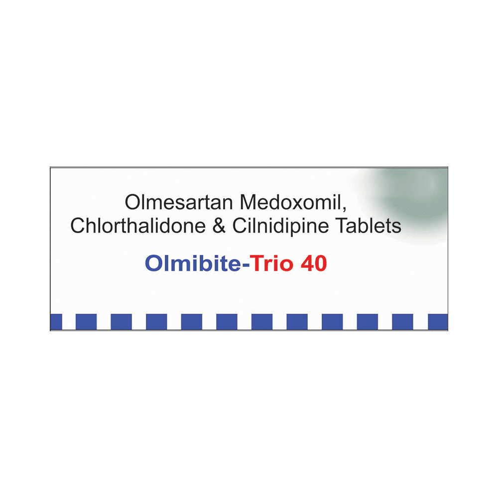 Olmibite-Trio 40 Tablet - Image 1