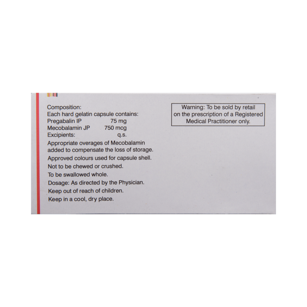 Gabamax 75mg Capsule - Image 3