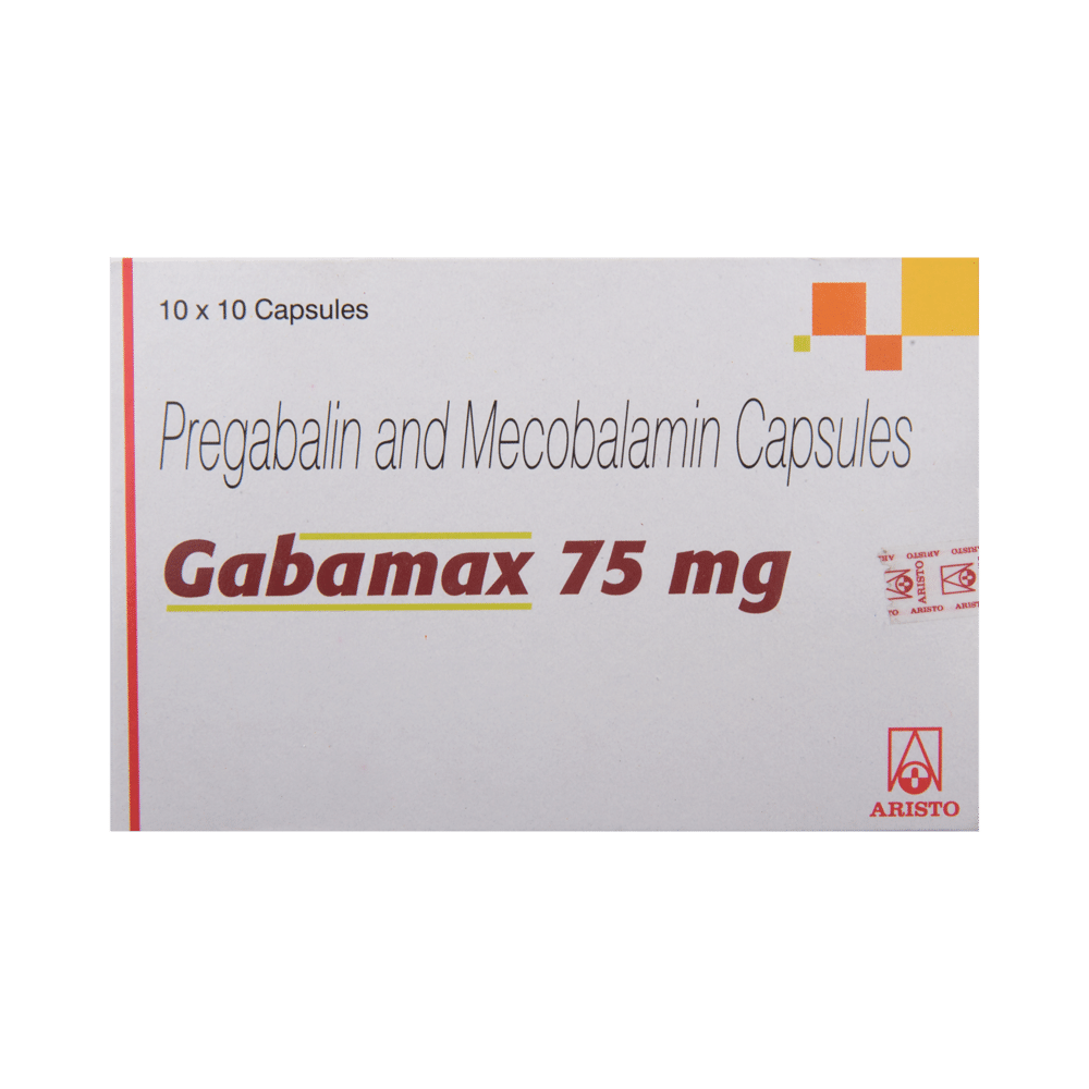 Gabamax 75mg Capsule - Image 2