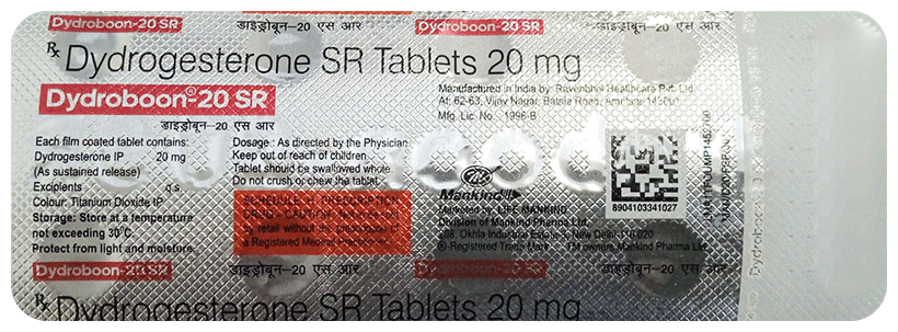 Dydroboon-20 SR Tablet - Image 3