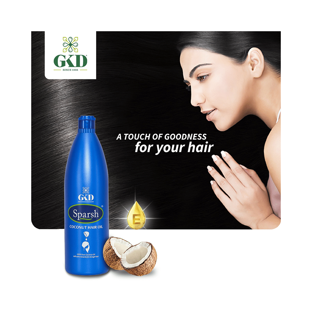 GKD Sparsh Coconut Hair Oil - Image 3