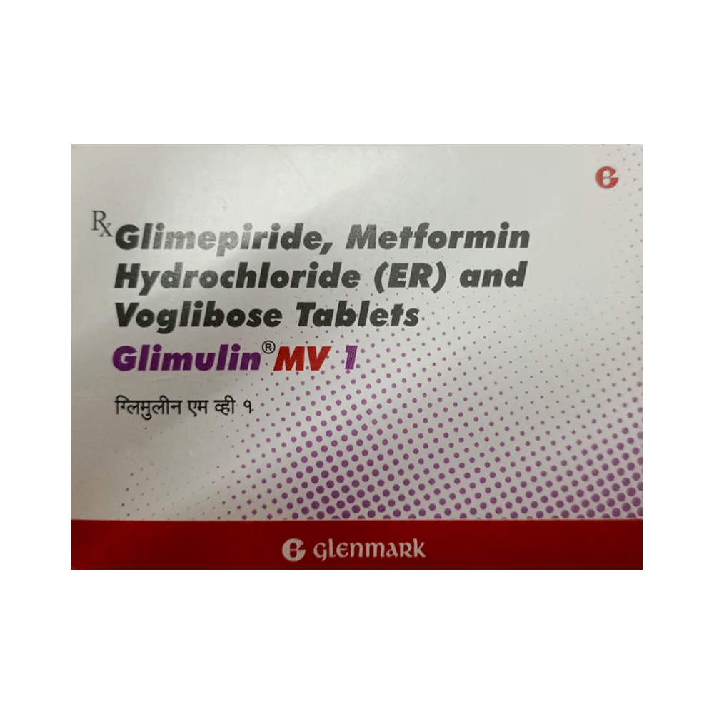 Glimulin MV 1 Tablet ER