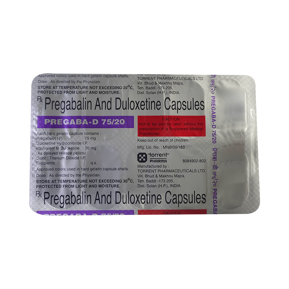 Pregaba-D 75/20 Capsule DR - Image 3
