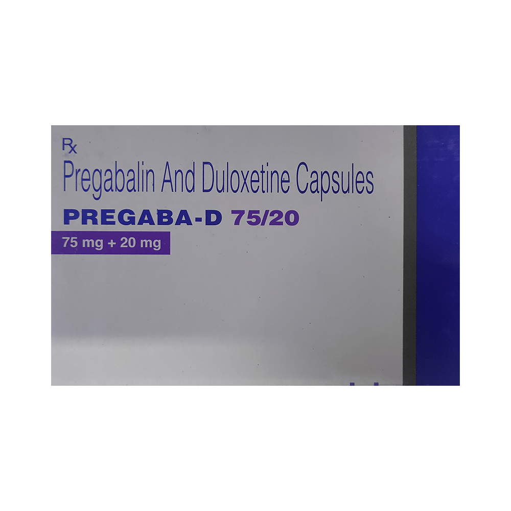 Pregaba-D 75/20 Capsule DR