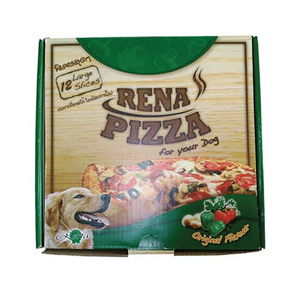 Rena Dog Pizza 12 Large Slices Dog Treats - Image 1