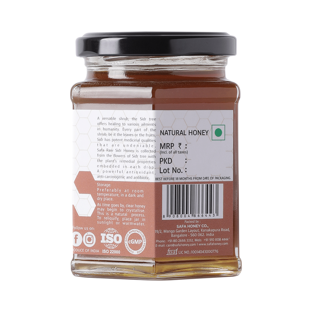 Safa Sidr Premium Bee Honey Raw and Unfiltered Natural Honey - Image 3