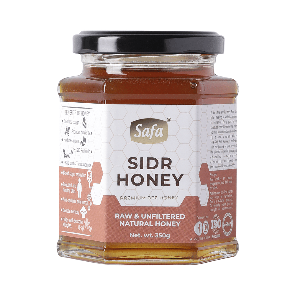 Safa Sidr Premium Bee Honey Raw and Unfiltered Natural Honey