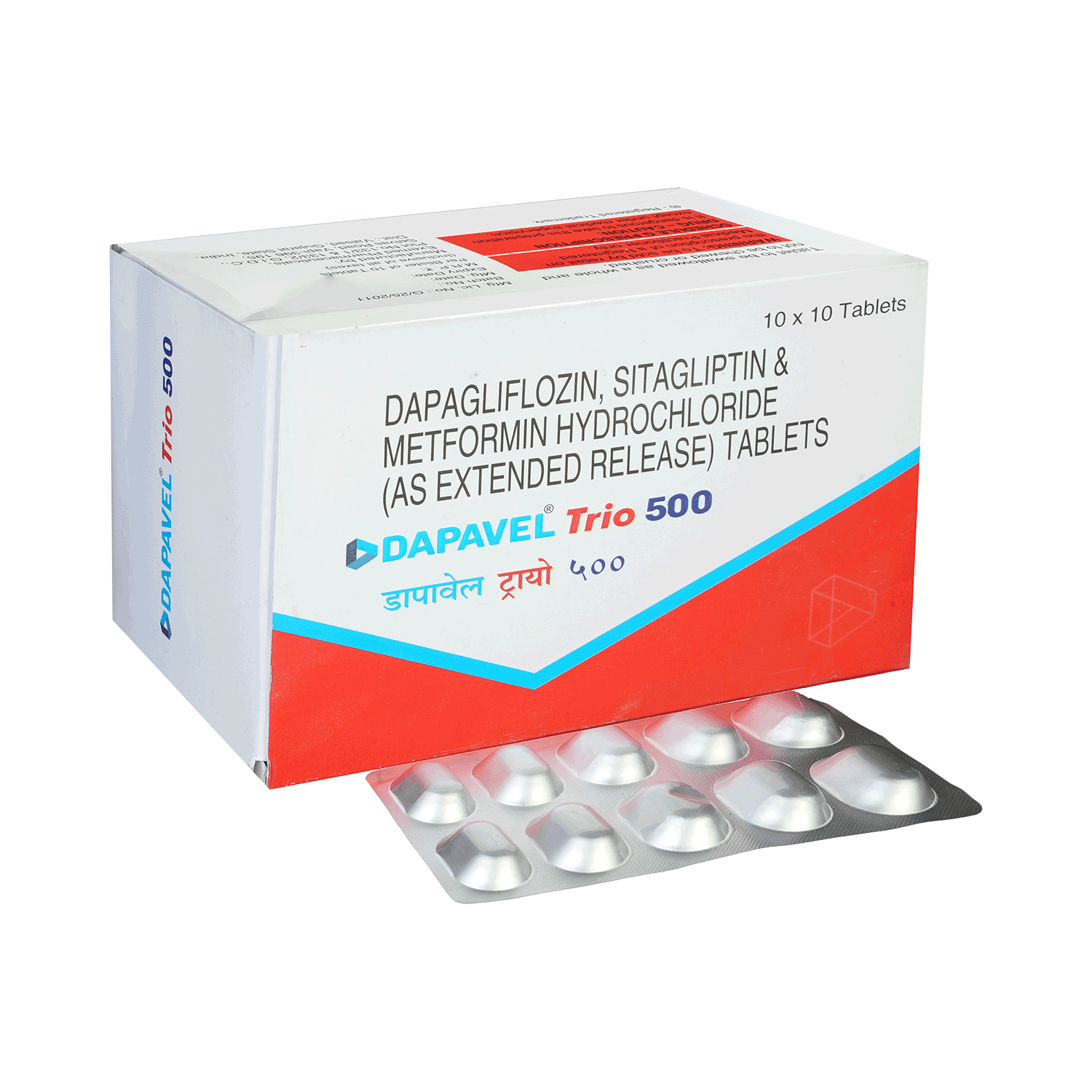 Dapavel Trio 500 Tablet ER