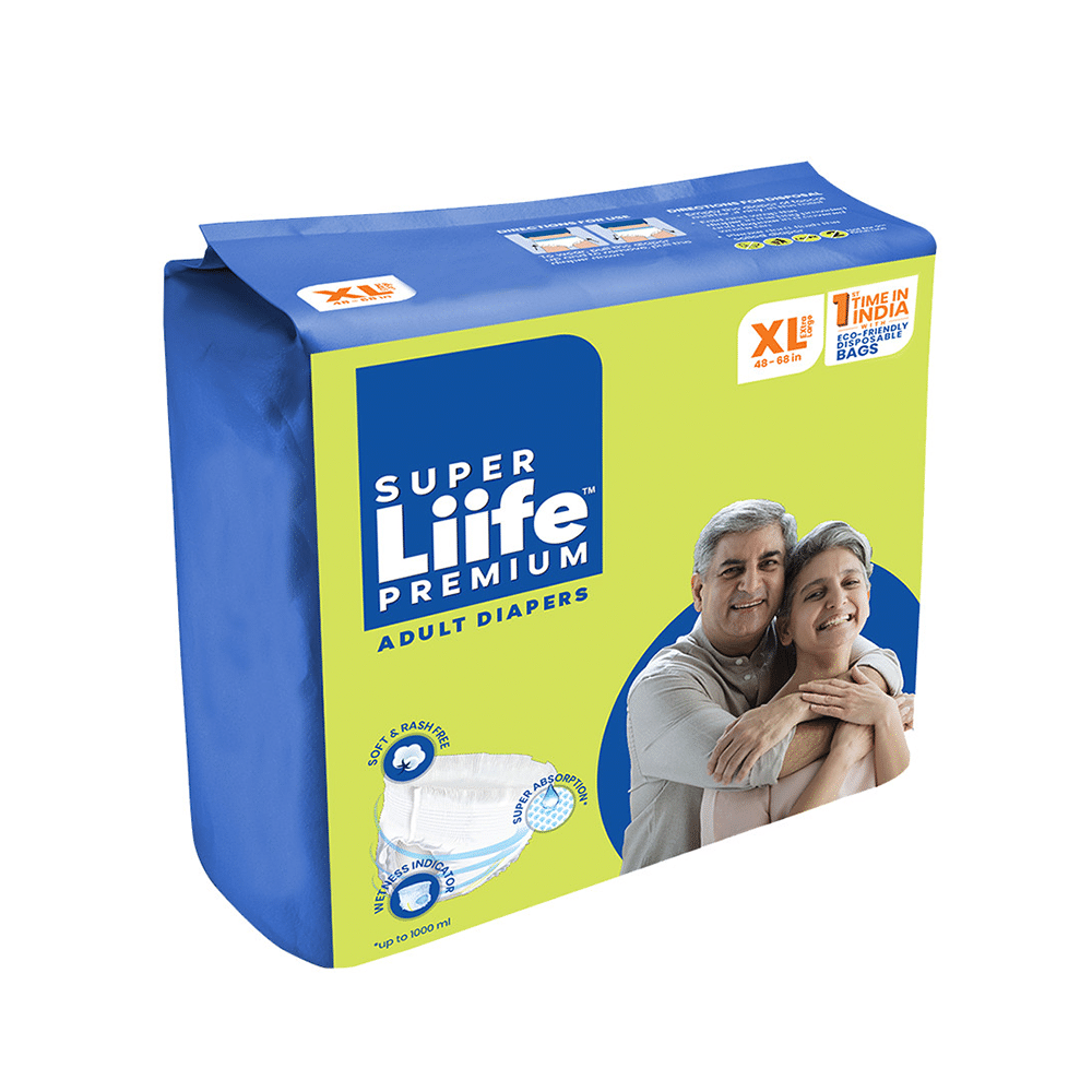 Super Liife Premium Adult Diaper (10 Each) XL - Image 1