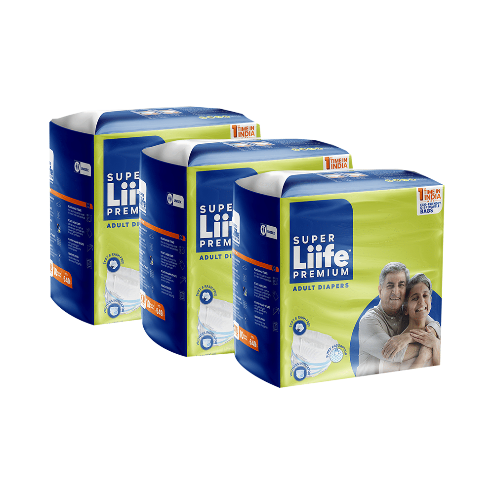 Super Liife Premium Adult Diaper (10 Each) XL - Image 2