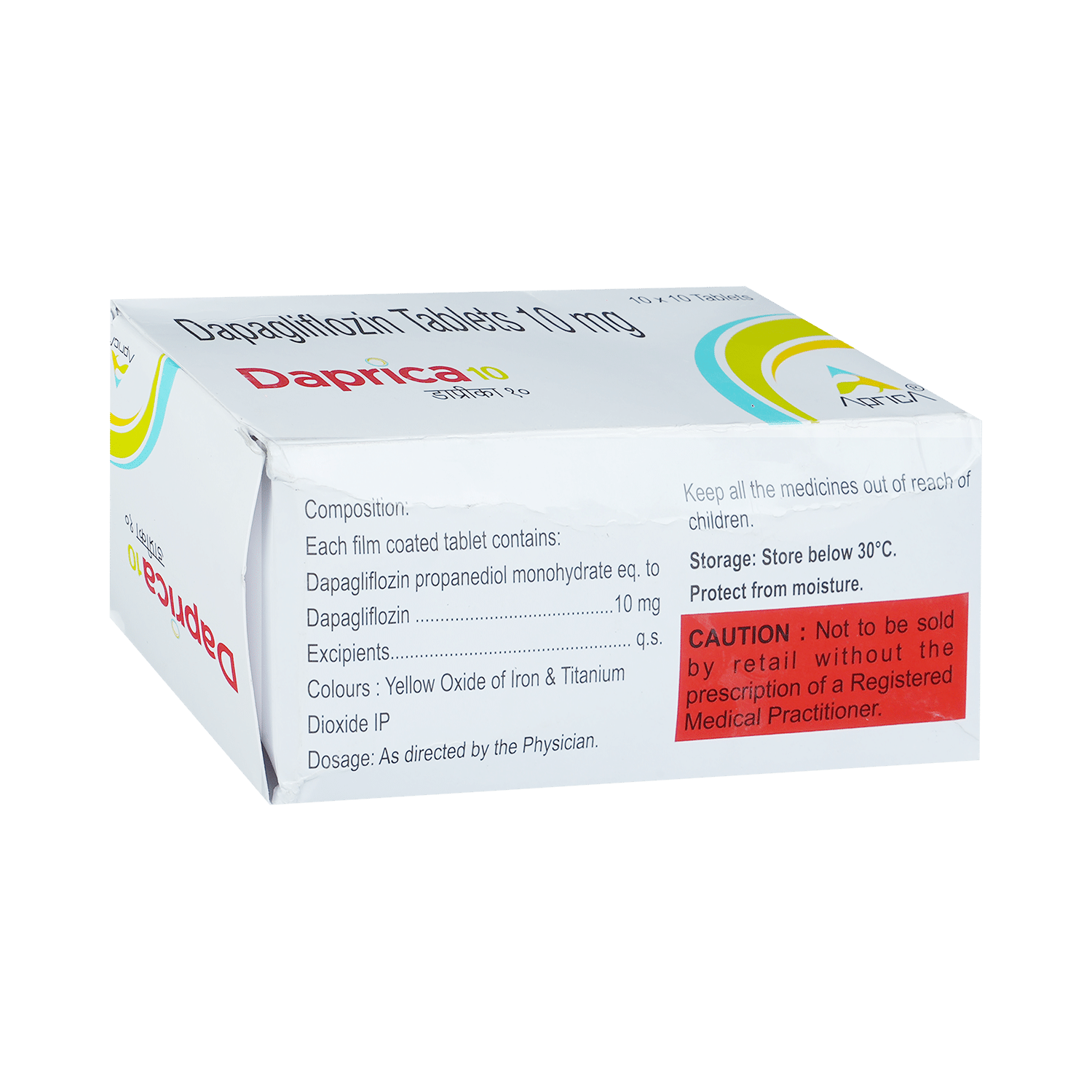 Daprica 10mg Tablet - Image 3