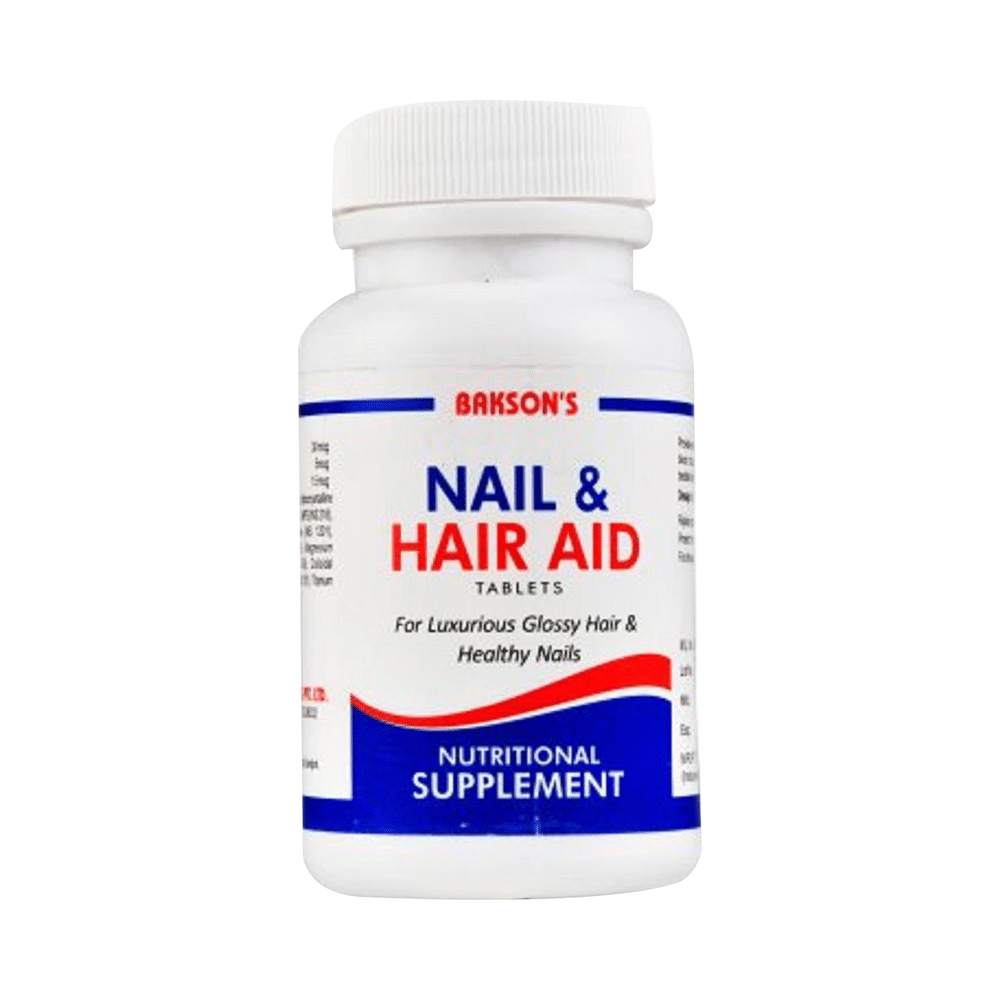 Bakson's Nail & Hair Aid Tablet - Image 1