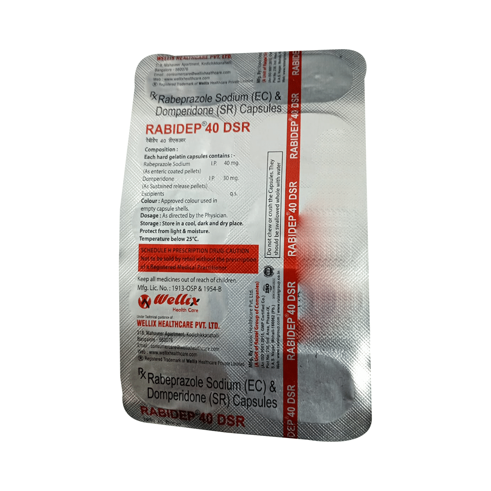 Rabidep 40 DSR Capsule - Image 1
