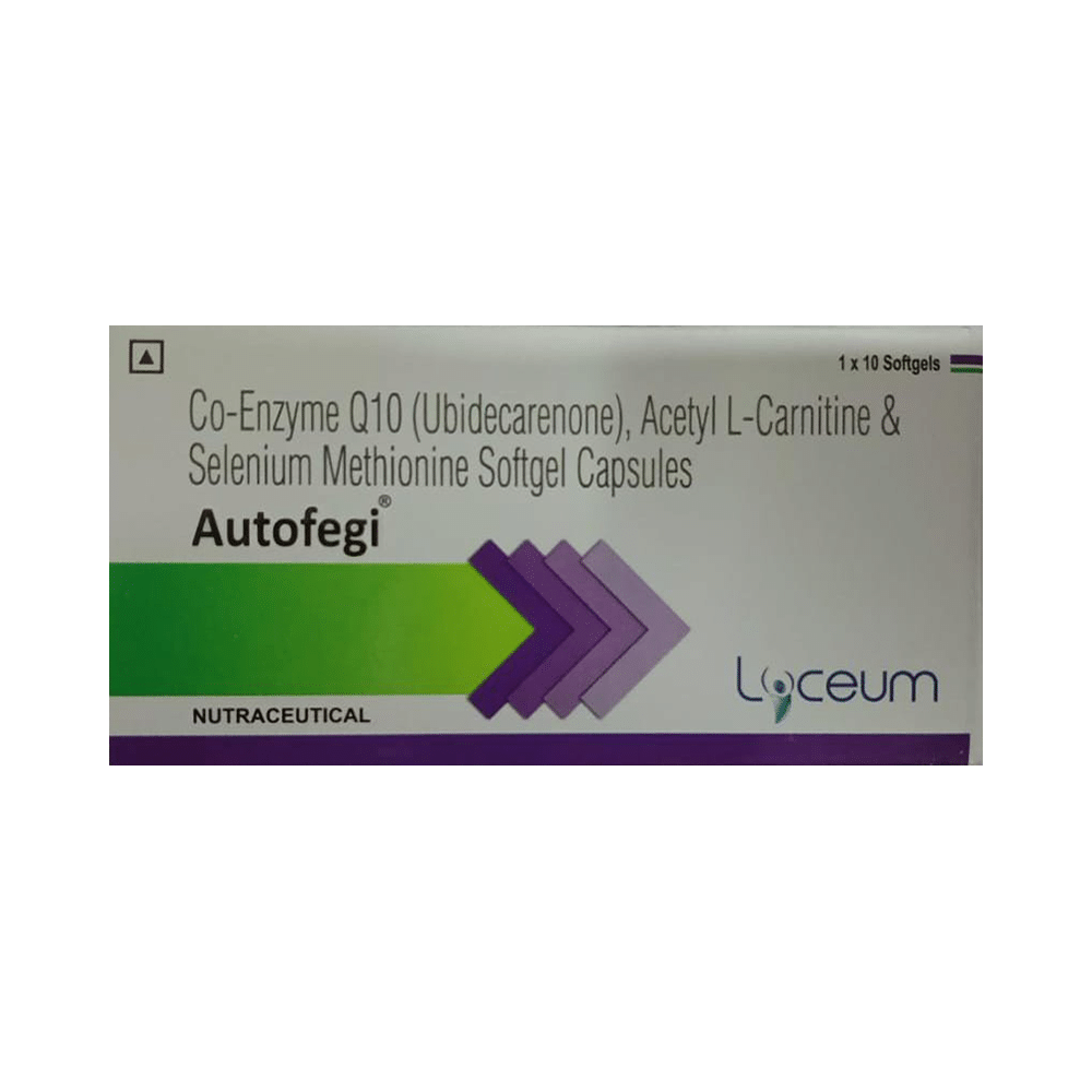 Autofegi Soft Gelatin Capsule