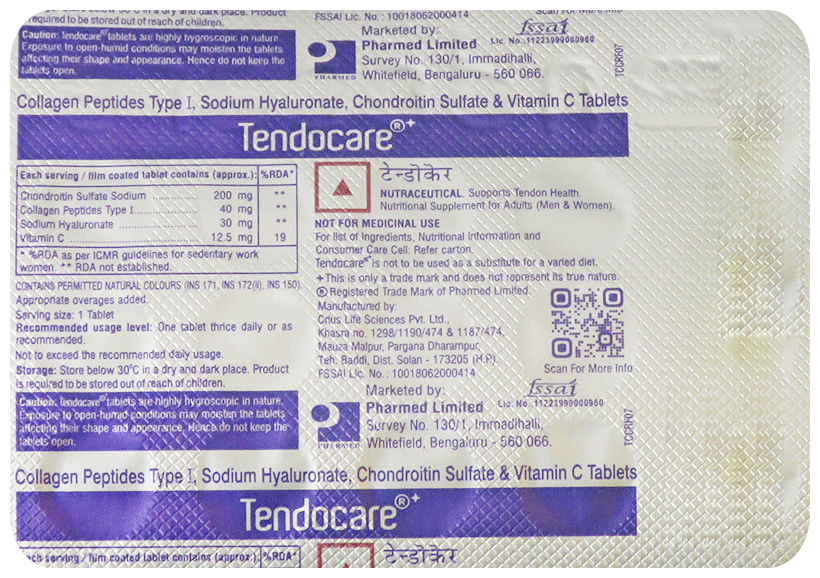 Tendocare Tablet