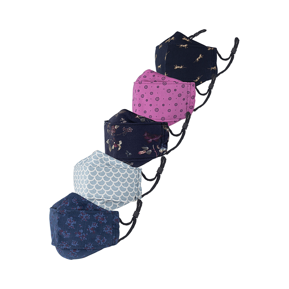 Kawach Premium Cotton Printed Designer Fashion Mask XS - Image 5