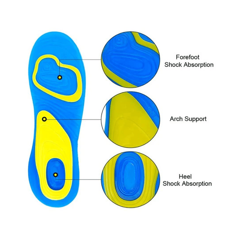 EcommerceHub Gel Insole Pair Large - Image 2