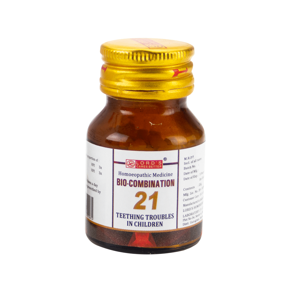 Lord's Bio-Combination 21 Tablet - Image 2