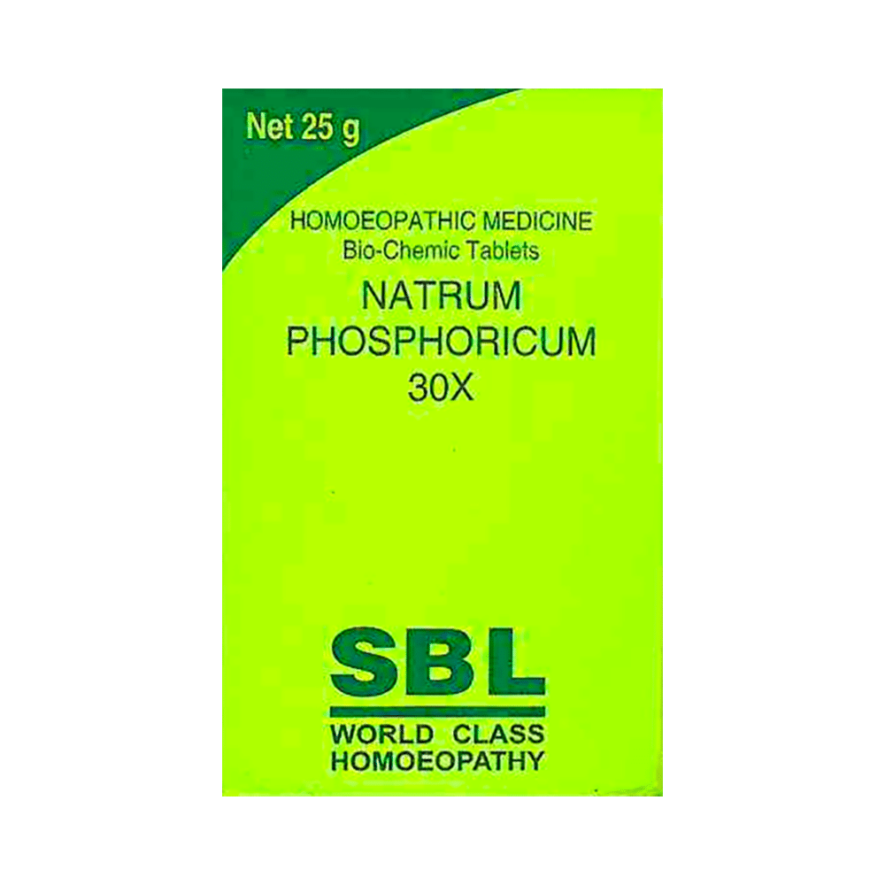 SBL Natrum Phosphoricum Biochemic Tablet 30X