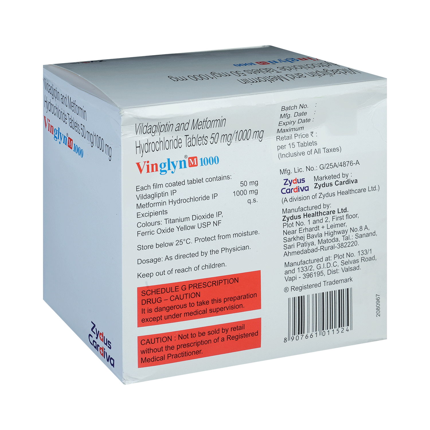 Vinglyn M 1000 Tablet - Image 3