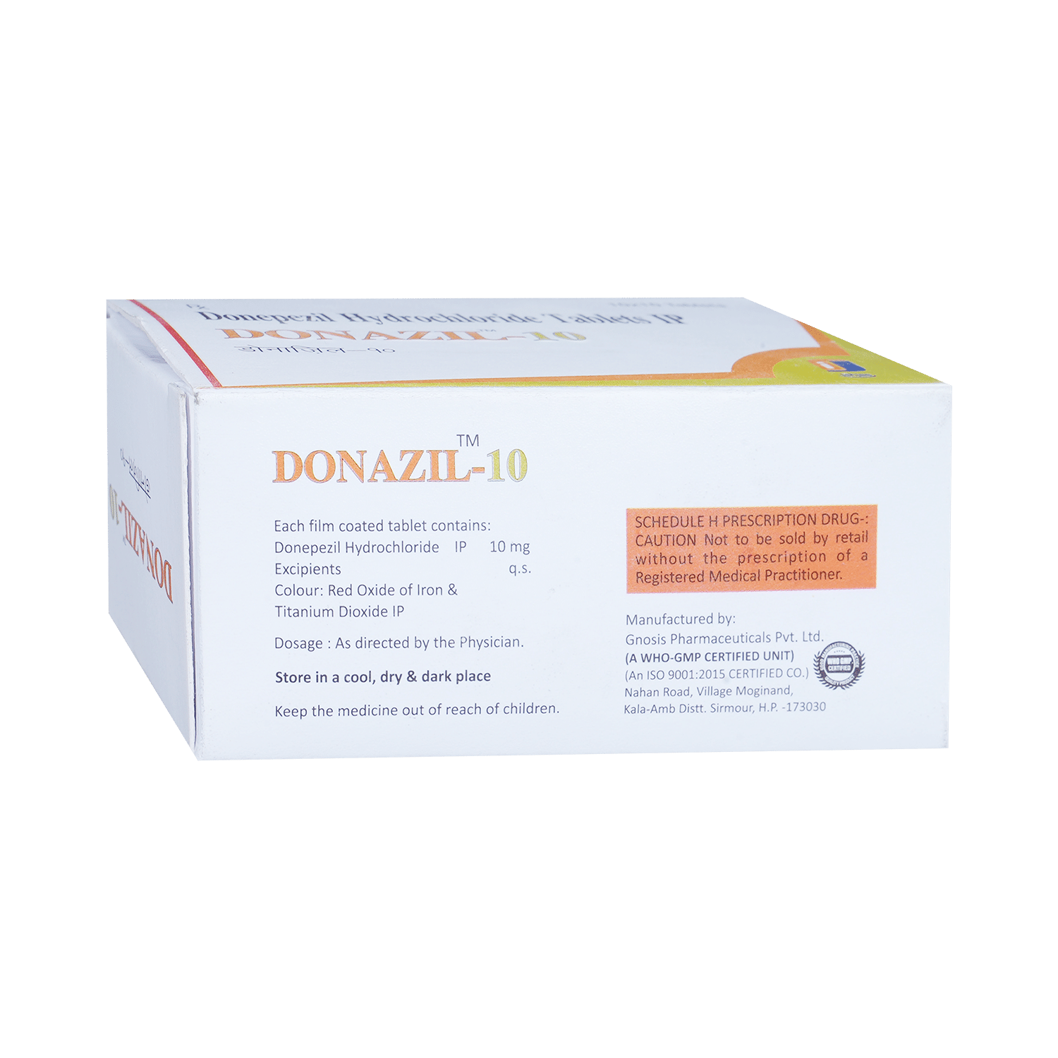 Donazil 10mg Tablet - Image 3
