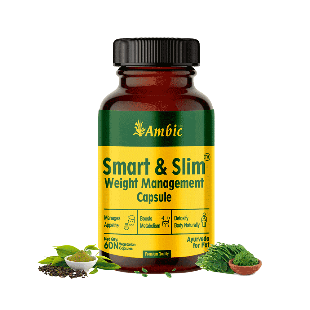 Ambic Smart & Slim Vegetarian Capsule (60 Each) - Image 4