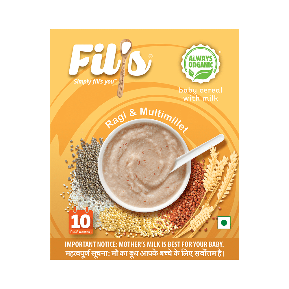 Fil's Baby Cereal with Milk (10 to 36 Months+) Ragi & Multimillet - Image 4