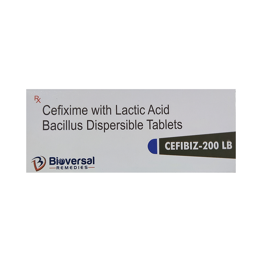 Cefibiz 200 LB Tablet DT