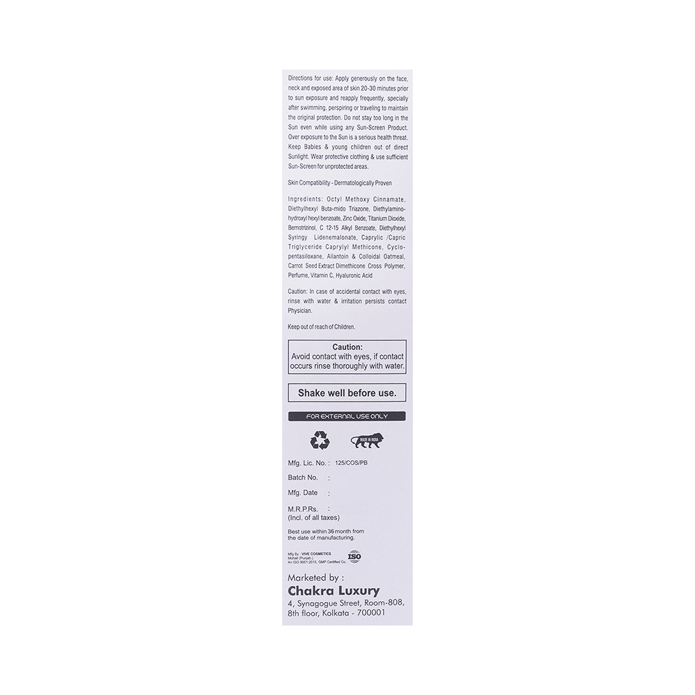 Muloha Sunscreen Lotion Vitamin C & Hyaluronic Acid - Image 4